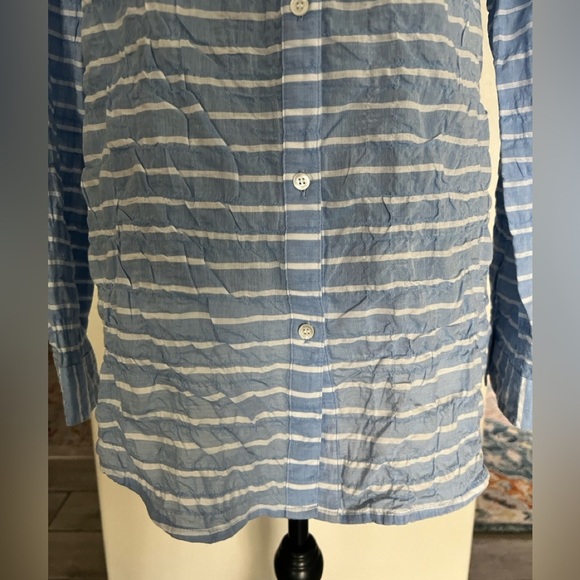J McLaughlin size Large cotton button down top - Picture 8 of 10